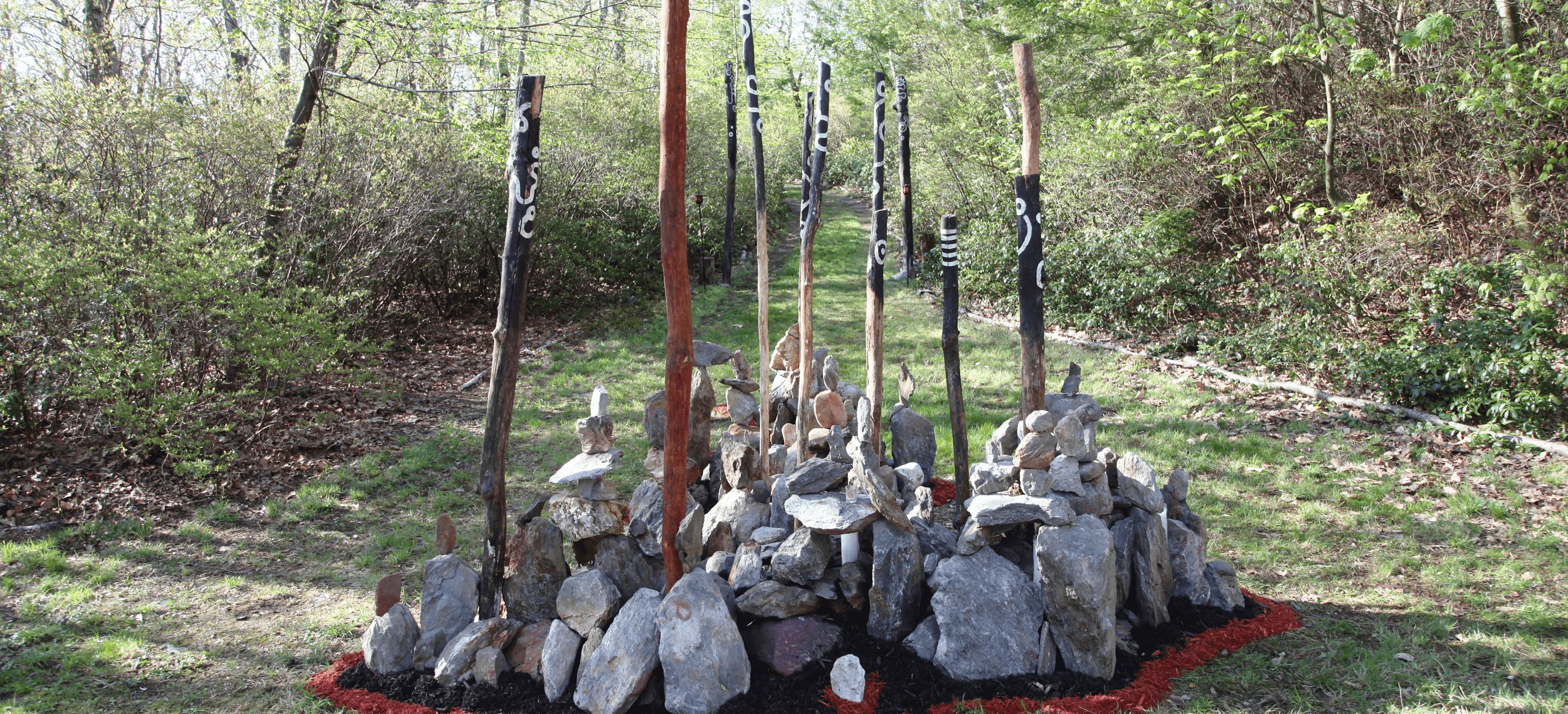 Fire Circle Installation at Rites of Spring