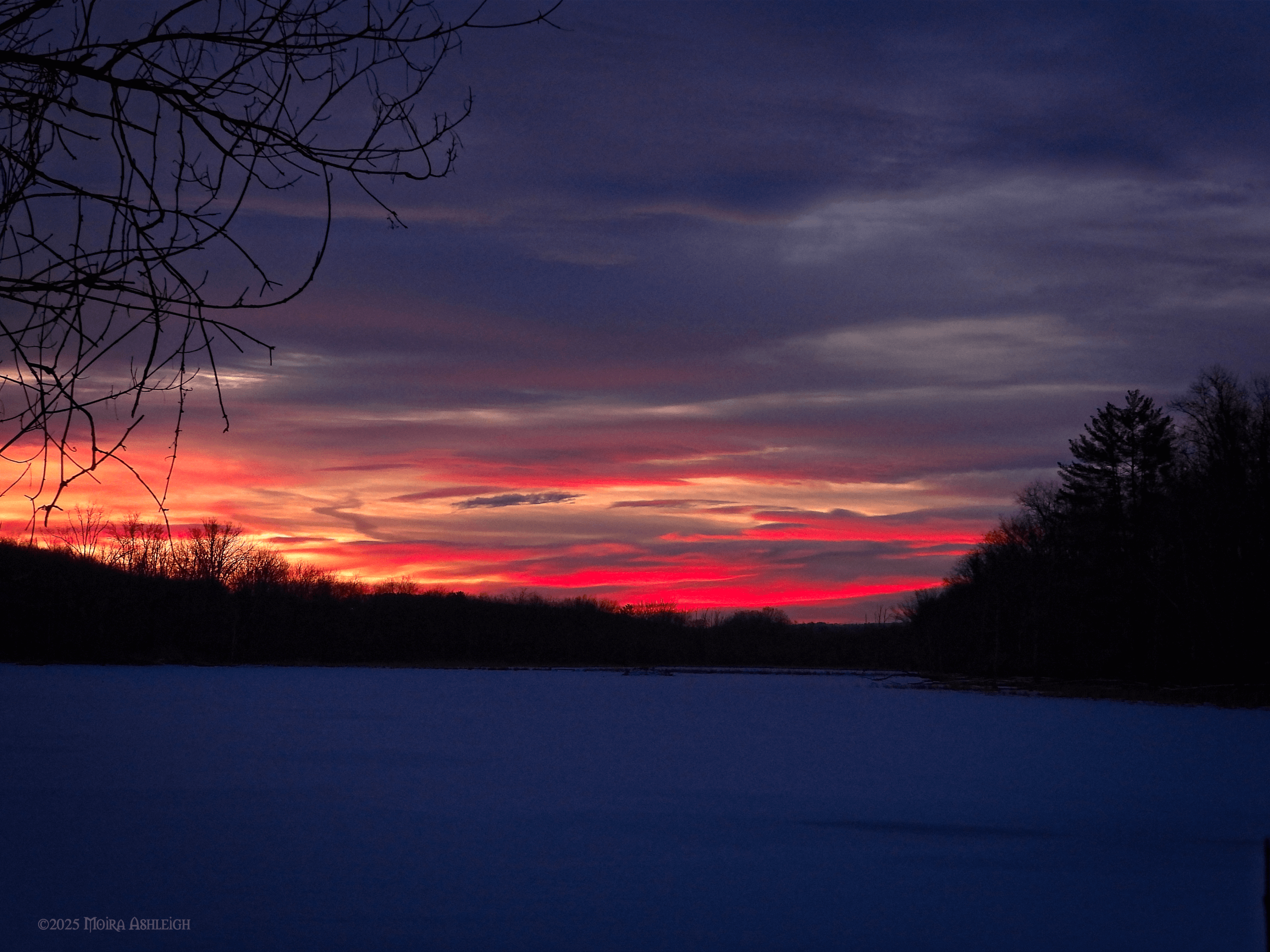 Blood Red Skies in the morning